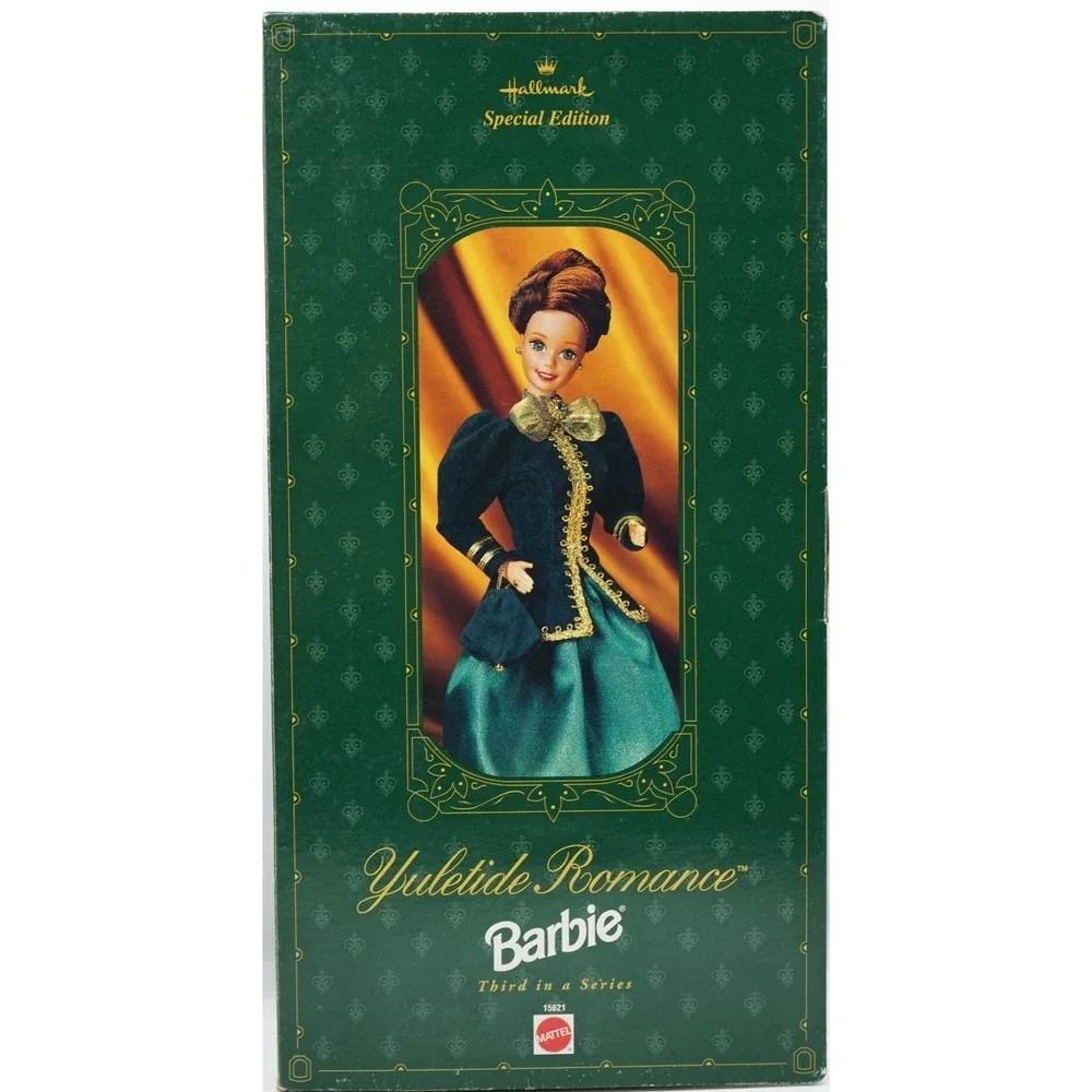 Vintage Barbie Collector Doll Hallmark Special Edition 1996 Yuletide Romance